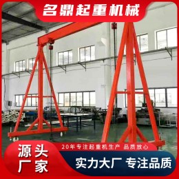 龍門架現貨 萬向無軌手動升降小型電動龍門吊 10噸龍門架起重機