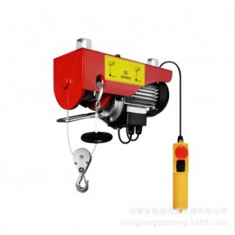 微型鋼絲繩電動(dòng)葫蘆家用220v裝修小吊機(jī)小型卷?yè)P(yáng)機(jī)起重提升機(jī)